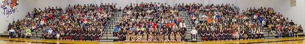 2013 Senior Class Panoramic. Click to view a zoomable image.